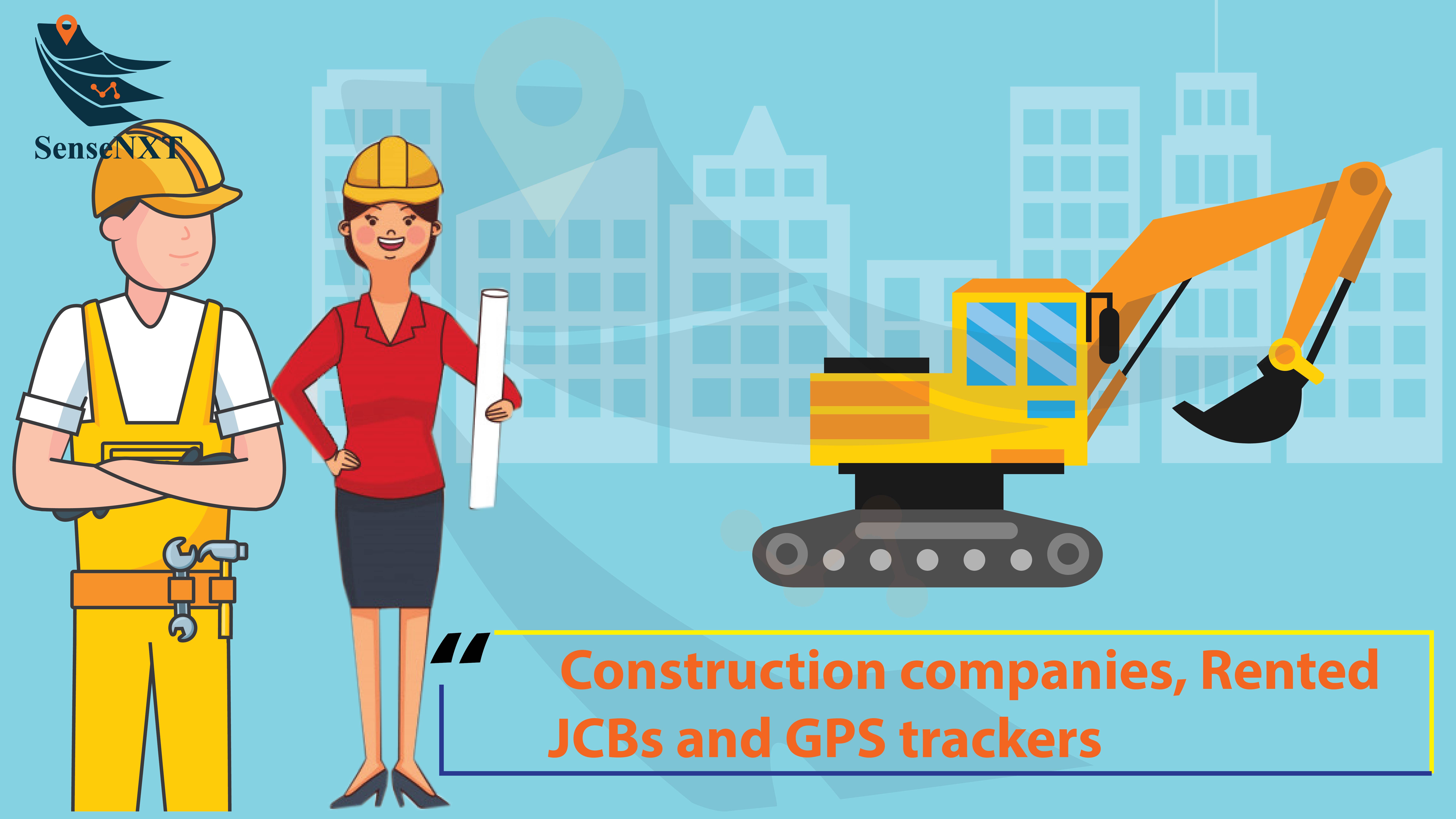 JCB owners, contractors, JCB rent and their link with GPS tracker