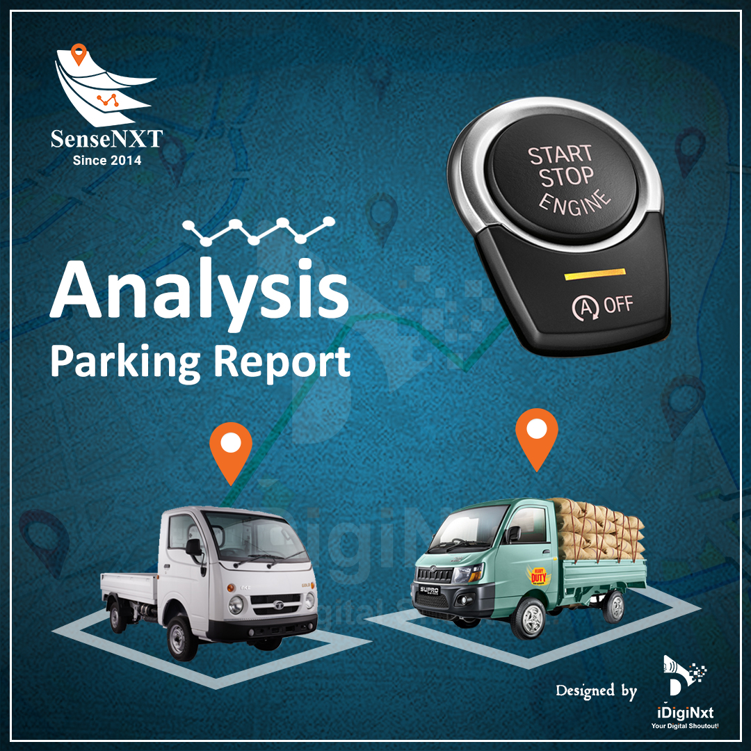 Analyze Parking report and Key on/ off report