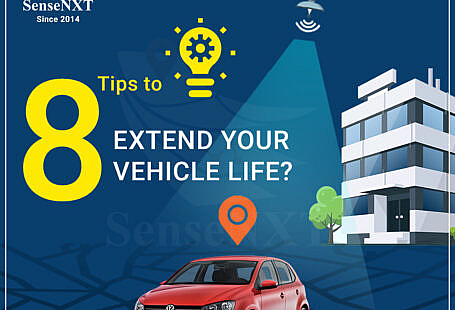 Image explaining ways GPS Tracking can help extend vehicle's life
